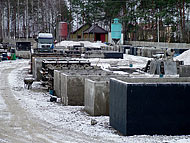 Zbiorniki betonowe Skarżysko-Kamienna